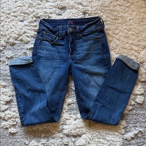 NYDJ Dark Blue Skinny Jeans - Classic Indigo Stretch